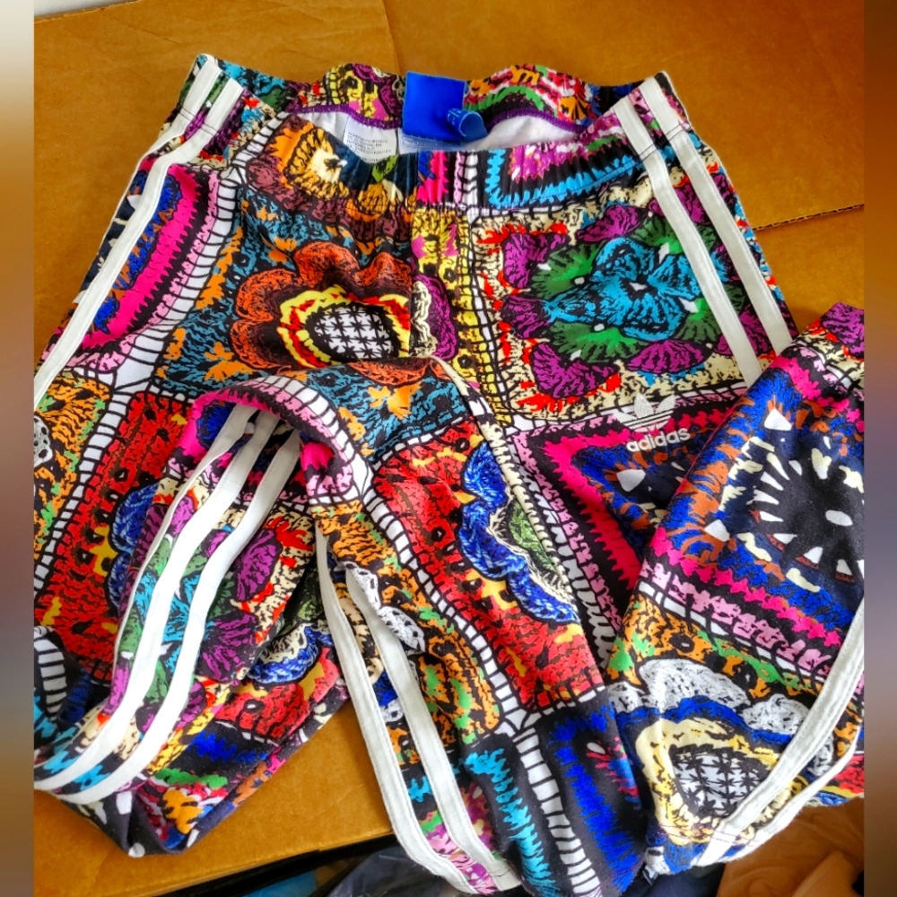 CONFETTI ADIDAS Leggings Rare Size XS